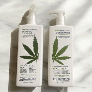 Giovanni ~ Hemp Hydrating Shampoo & Conditioner with Aloe Vera & Sage 24 fl oz